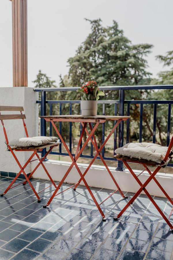 Luna Villa Private Beach Nea Iraklia Ngoại thất bức ảnh